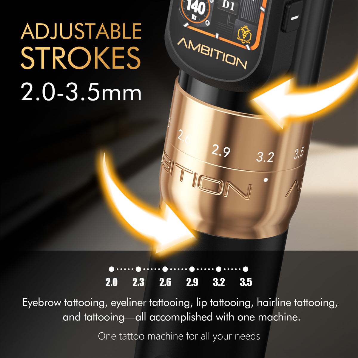Ambition Sally270 Makeup Pen 1300mAh