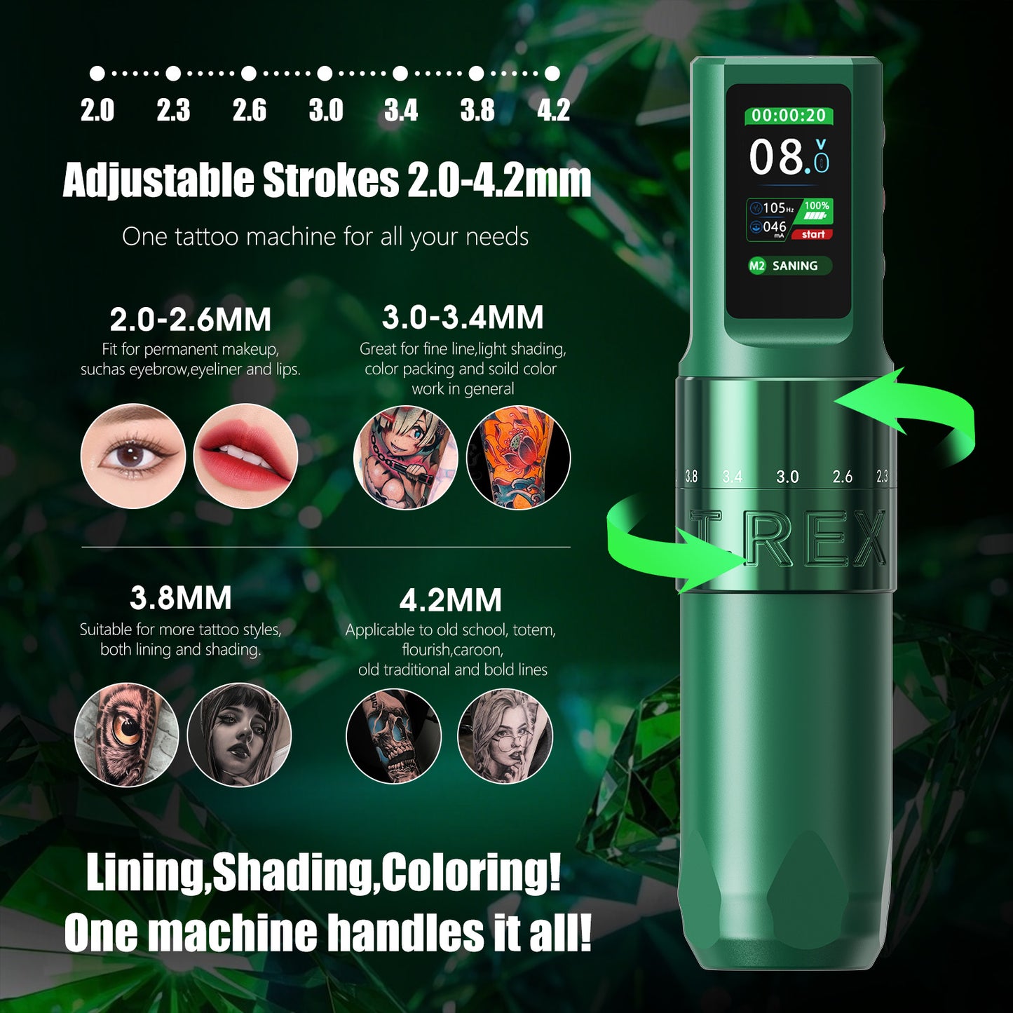 Urex Diamond Tattoo Kit(Available on Amazon too)