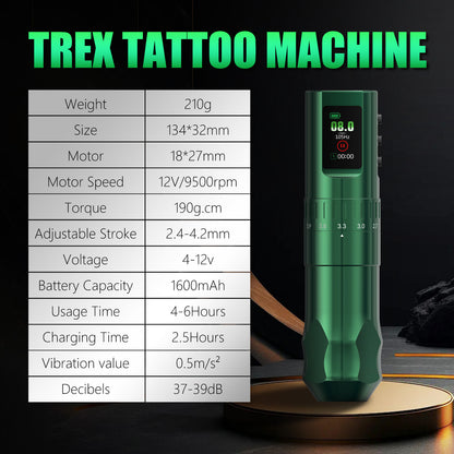 Urex G2 Tattoo Machine 1600mAh