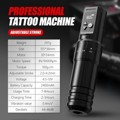 Xnet Torch370-G4 Tattoo Machine 2400mAh