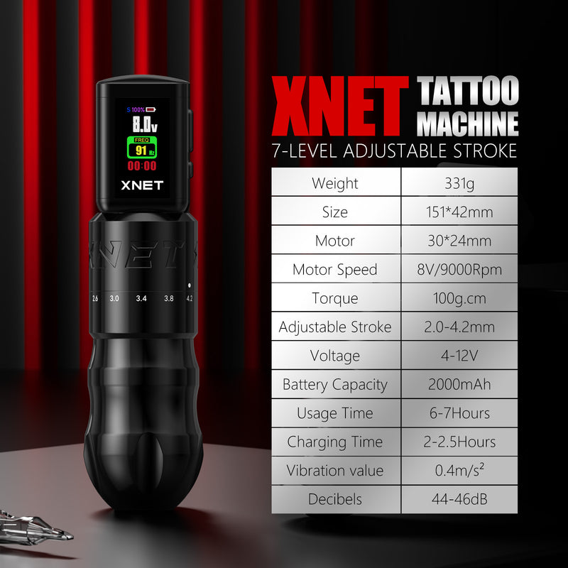 Xnet 370-G2 Tattoo Machine 2400mAh