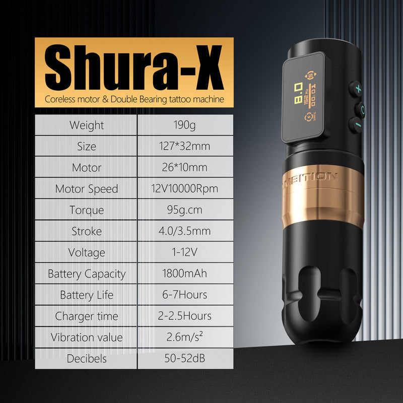 Ambition Shura-X Tattoo Machine