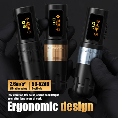 Ambition Shura-X Tattoo Machine 1800mAh