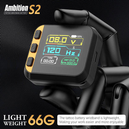 Ambition S2 Tattoo Machine Power Supply