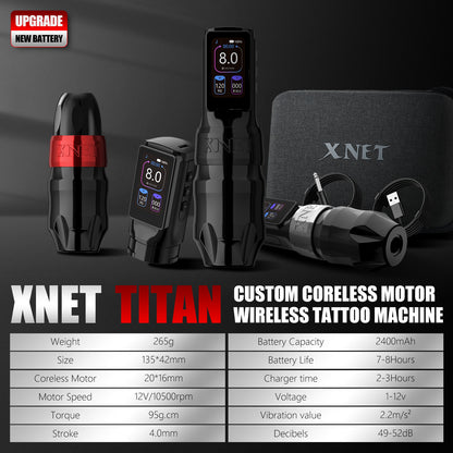 Xnet Titan Max Tattoo Machine 2400mAh