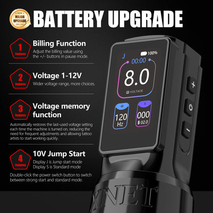 Xnet Titan Max Tattoo Machine 2400mAh
