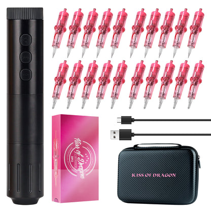 Kiss of Dragon PinkMoon Tattoo Kit