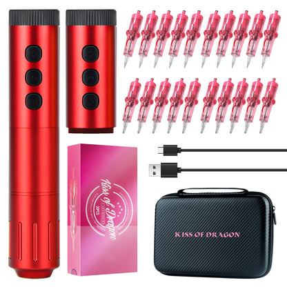 Kiss of Dragon PinkMoon Tattoo Kit