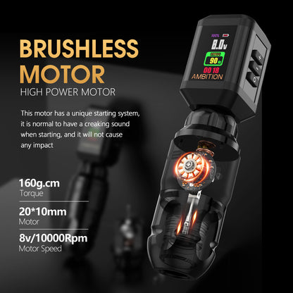 Ambition Lutin Tattoo Machine Kit