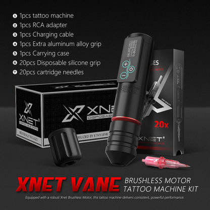 Xnet Vane Brushless Motor Tattoo Gun