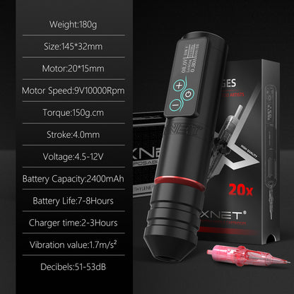 Xnet Vane Brushless Motor Tattoo Gun