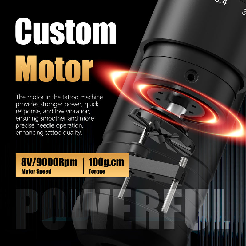 Ambition Adjustable Strokes Tattoo Gun