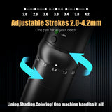 Ambition Adjustable Strokes Tattoo Gun