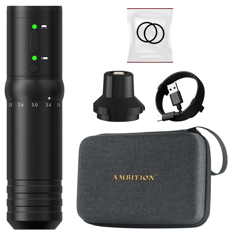 Ambition Adjustable Strokes Tattoo Gun