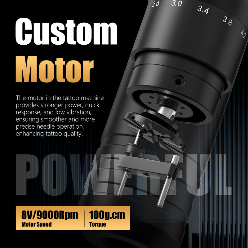 Ambition c2 wireless tattoo pen machine
