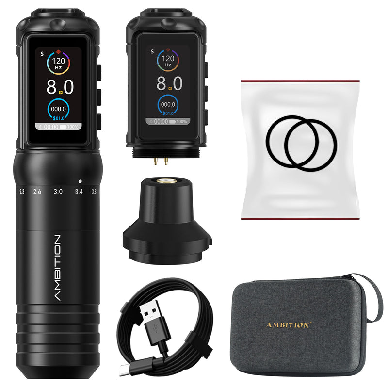 Ambition c2 wireless tattoo pen machine