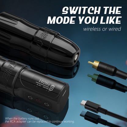 Máquina de tatuajes Xnet Wilk-2025 de 2400 mAh