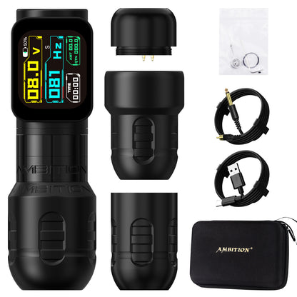 Ambition Zetton Pro Tattoo Machine 2400mAh