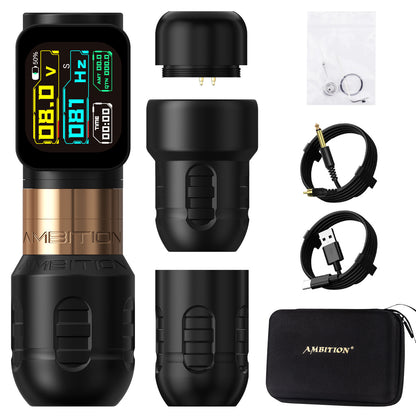 Ambition Zetton Pro Tattoo Machine 2400mAh