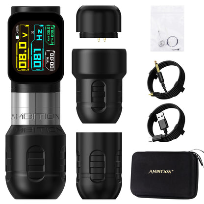 Ambition Zetton Pro Tattoo Machine 2400mAh