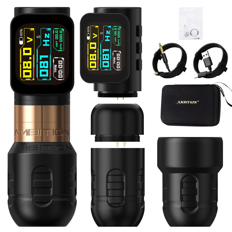 Ambition Zetton Pro Wireless Tattoo Machine