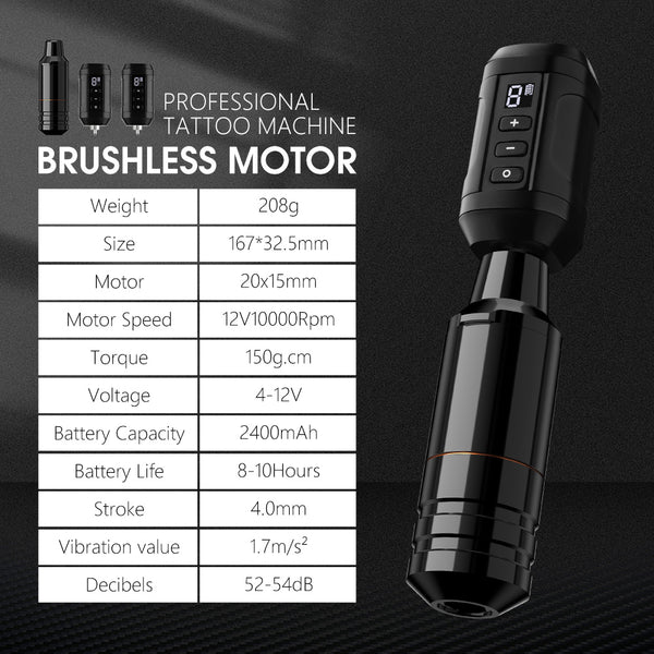 Xnet Tattoo Machine with Brushless Motor