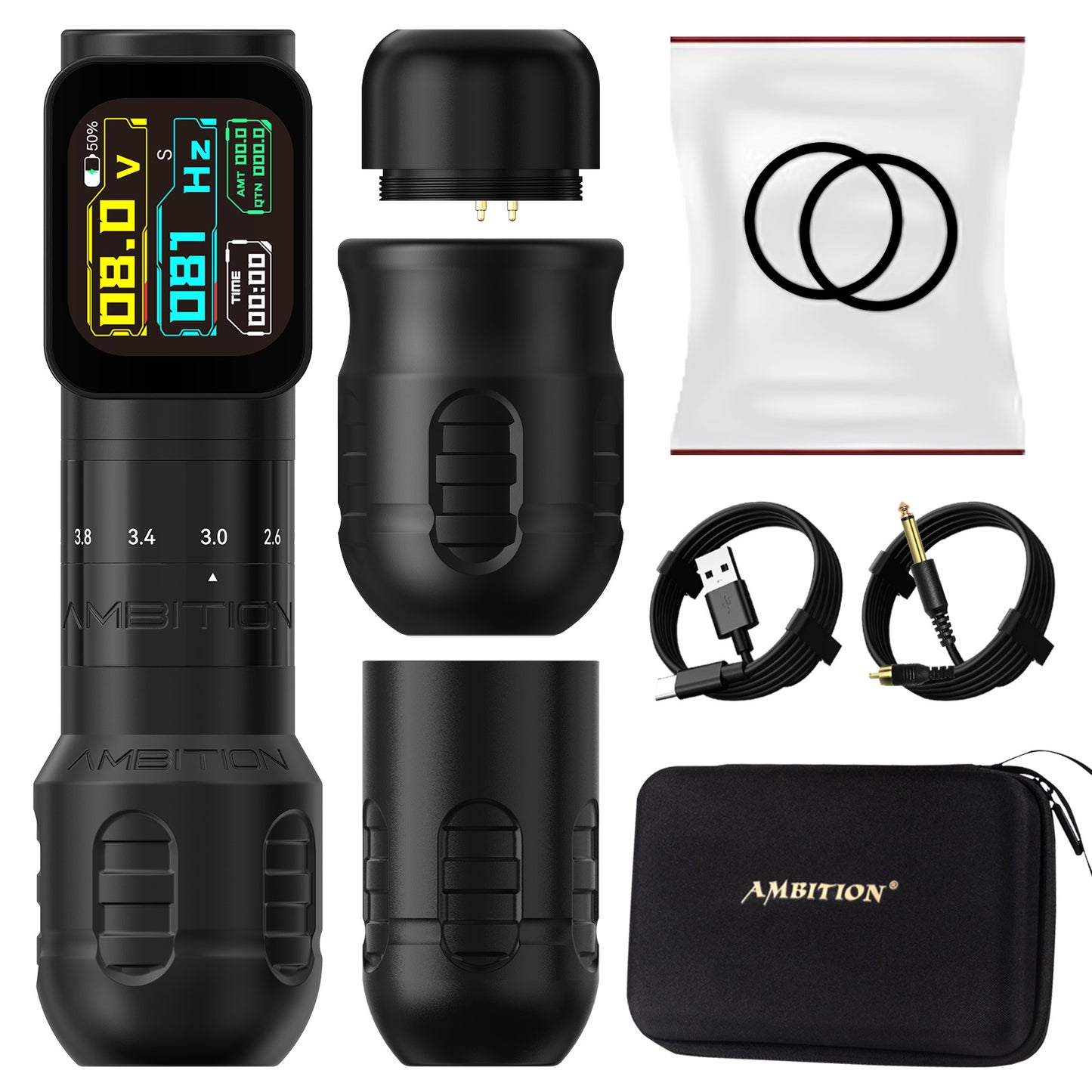 Ambition Seher Pro Tattoo Machine 2400mAh