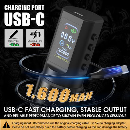 Ambition C2 Beginners Tattoo Machine 1600mAh