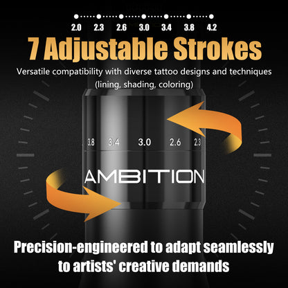 Ambition C2 Beginners Tattoo Machine 1600mAh