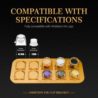 Ambition Metal Tattoo Ink Cup Holder 10 Holes