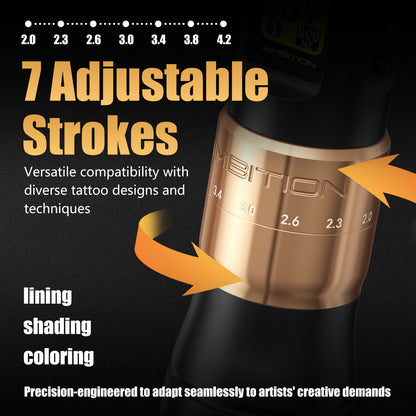 Ambition C3 Tattoo Machine Gun 1600mAh