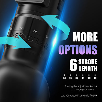 Kiss of Dragon T2 Ultra Tattoo Machine 2000mAh