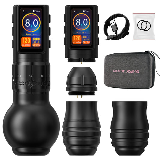 Kiss of Dragon T2 Ultra Tattoo Machine 2000mAh