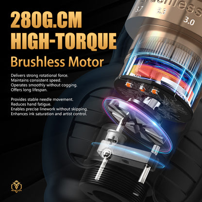 Ambition Ninja Max280 Tattoo Kit 2400mAh