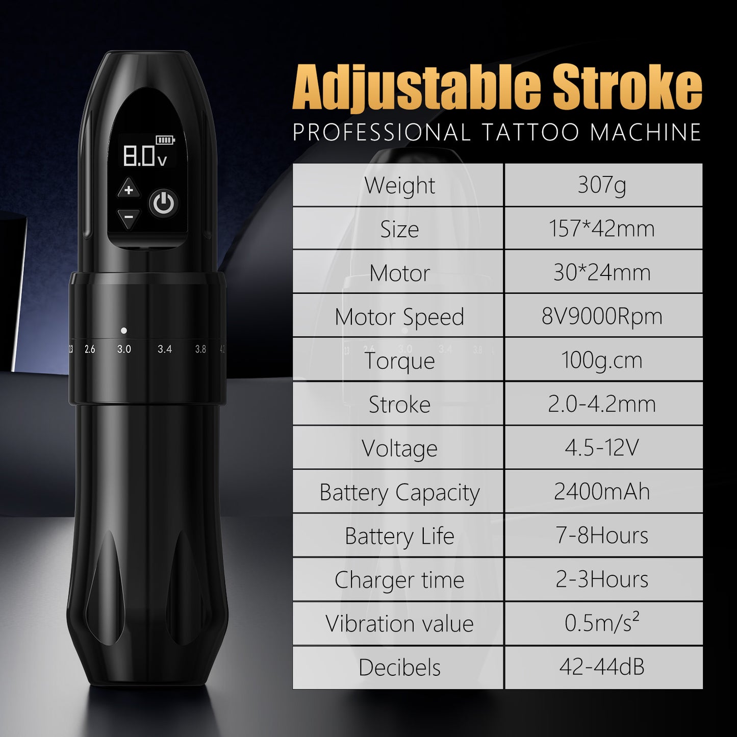 Xnet Torll Tattoo Machine 2400mAh