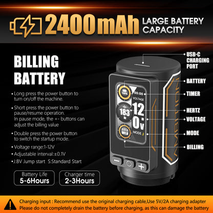 Ambition Ninja Max280 Tattoo Kit 2400mAh