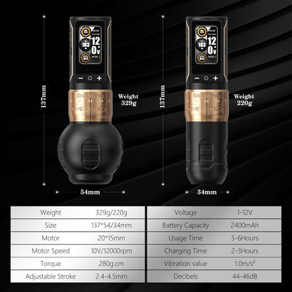 Ambition Ninja Max280 Tattoo Kit 2400mAh