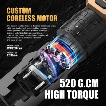 Ambition Soldier Pro520 Tattoo Gun 2400mAh