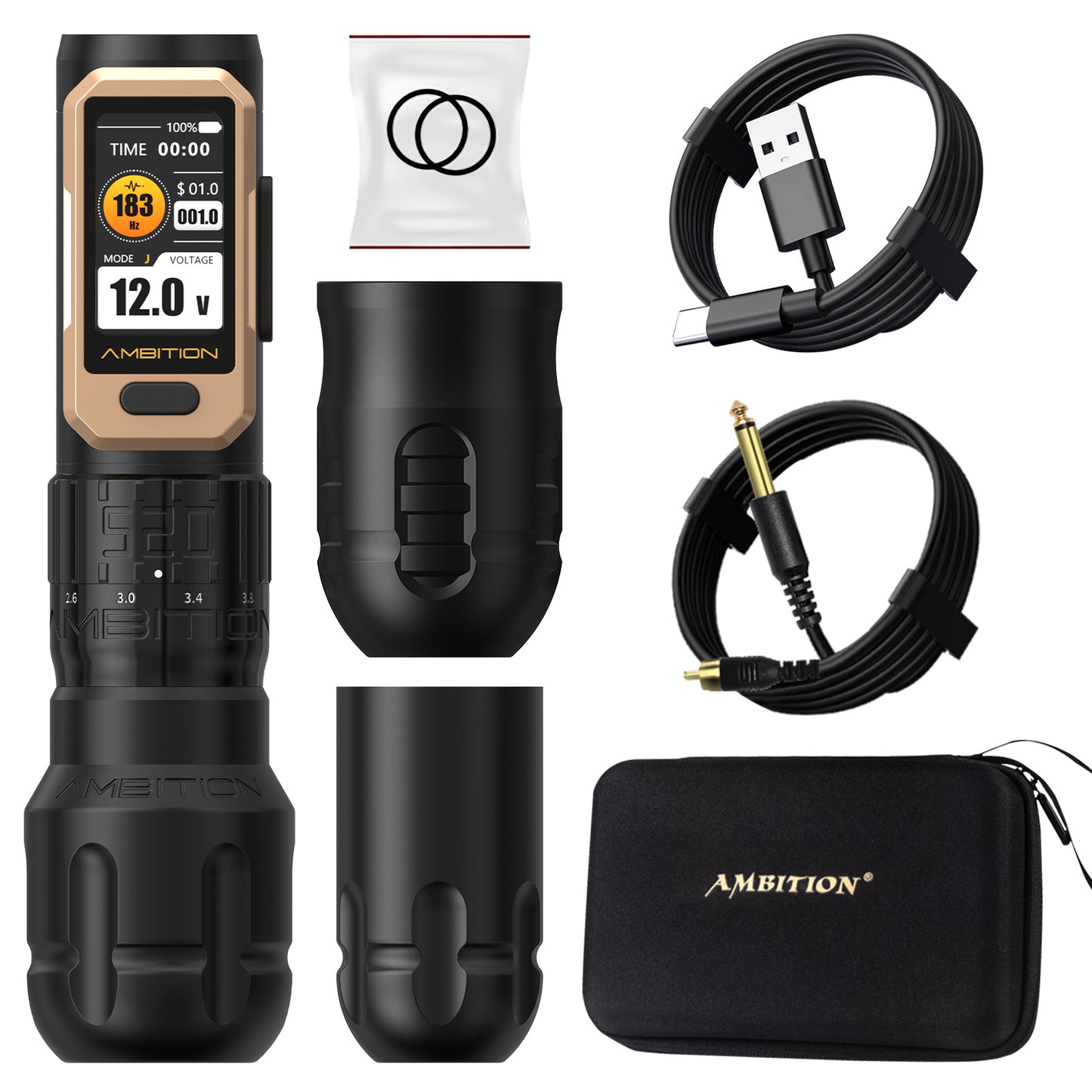 Ambition Soldier Pro520 Tattoo Gun 2400mAh