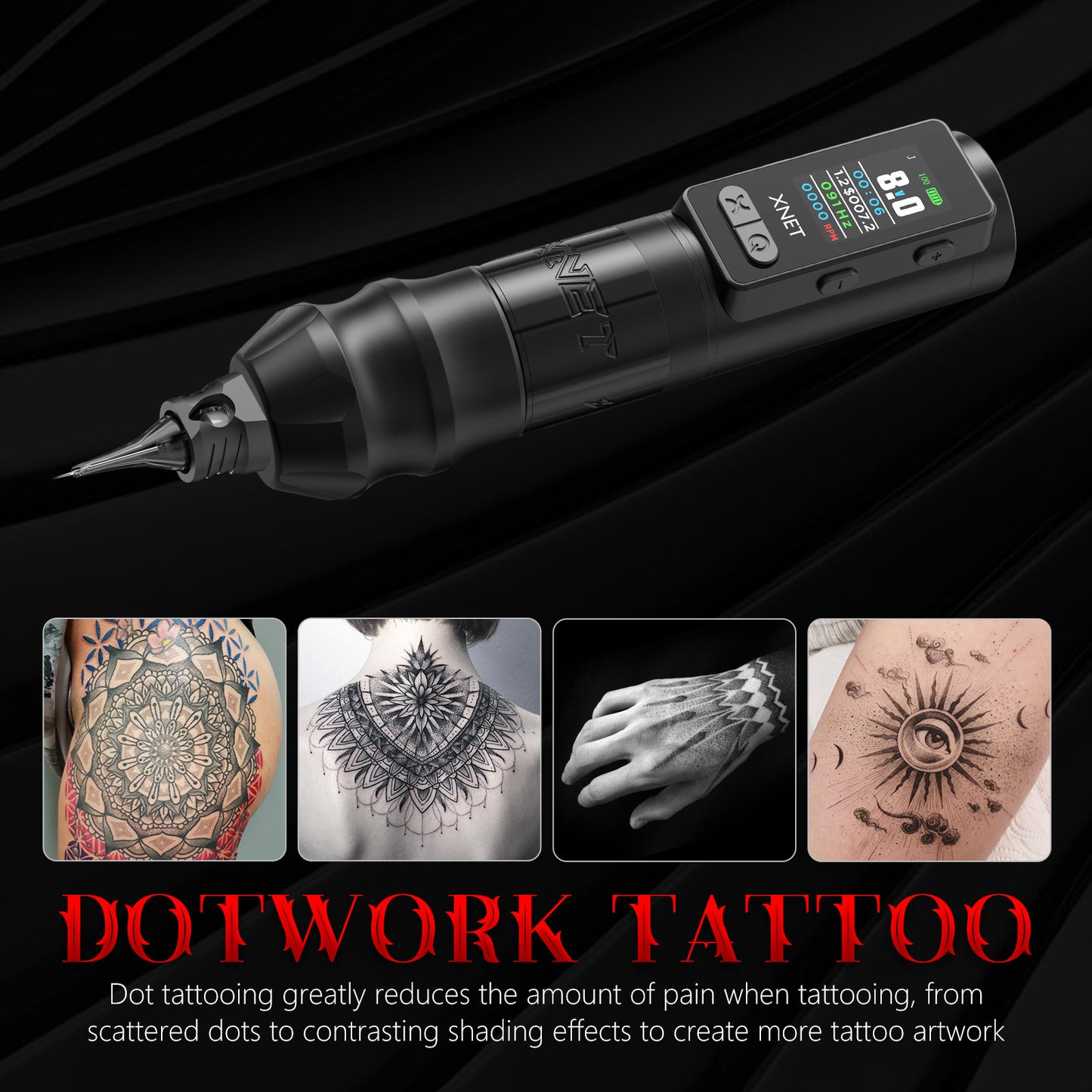 Xnet Claws2025 Tattoo Machine 2400 mAh