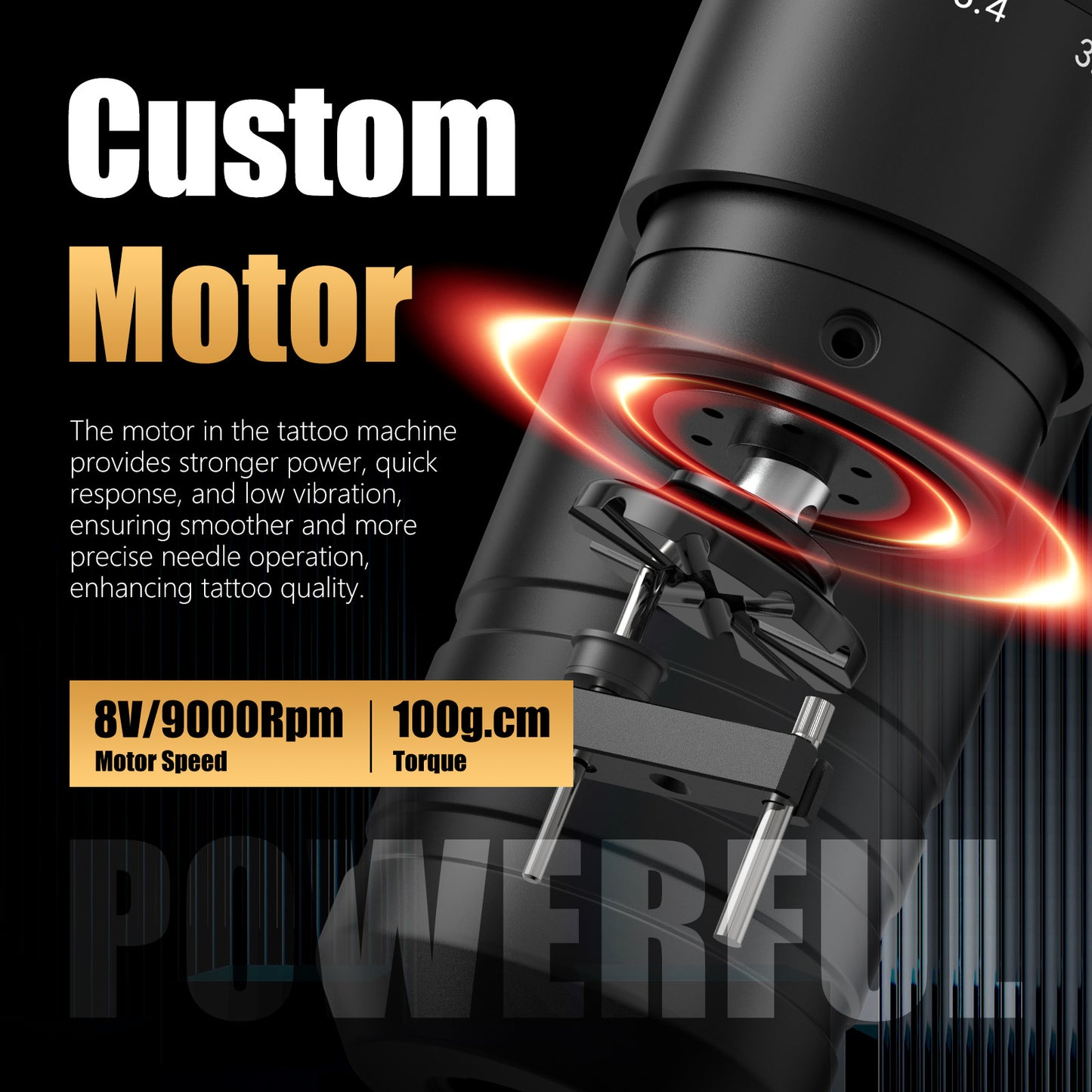 Ambition Flash Tattoo Machine 2000mAh