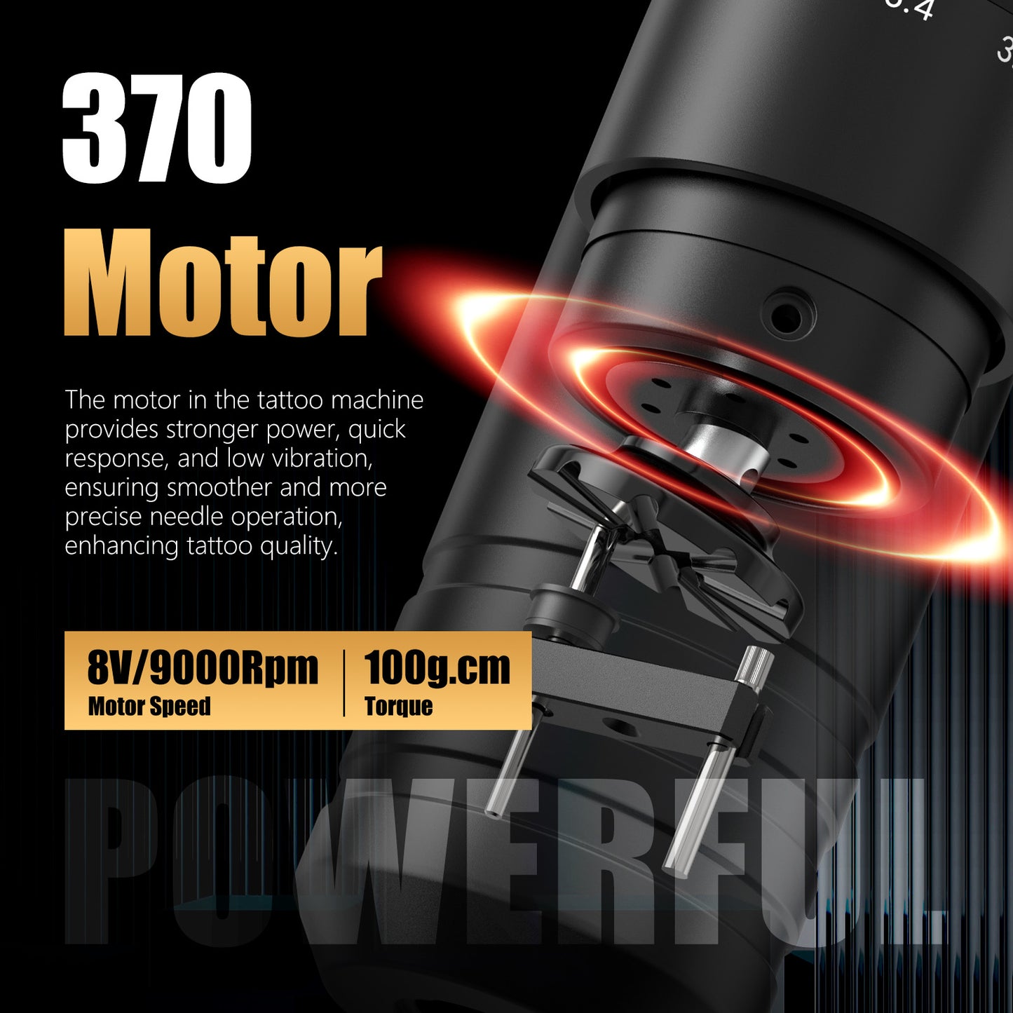 Ambition Flash Tattoo Machine 2000mAh