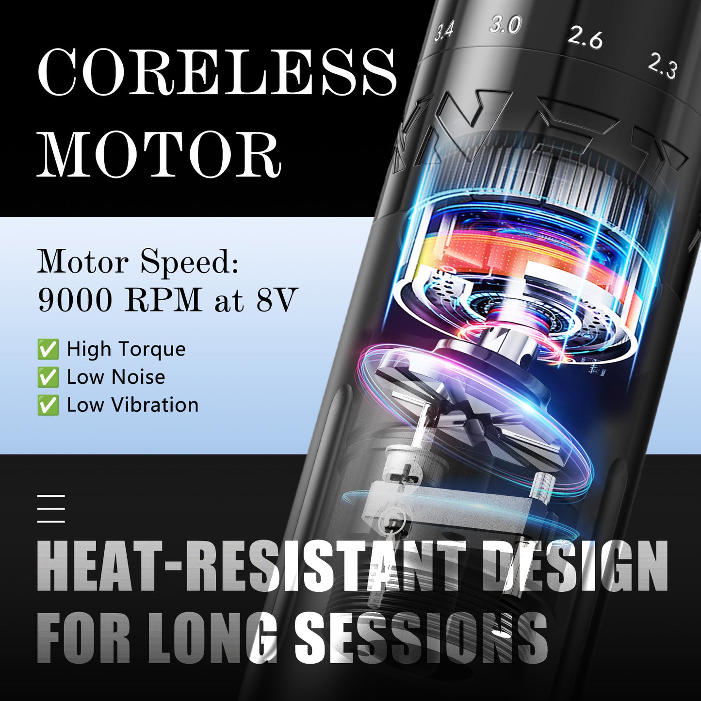 Xnet E1 Tattoo Machine 2000mAh