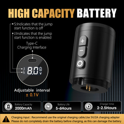 Ambition Flash Tattoo Machine 2000mAh