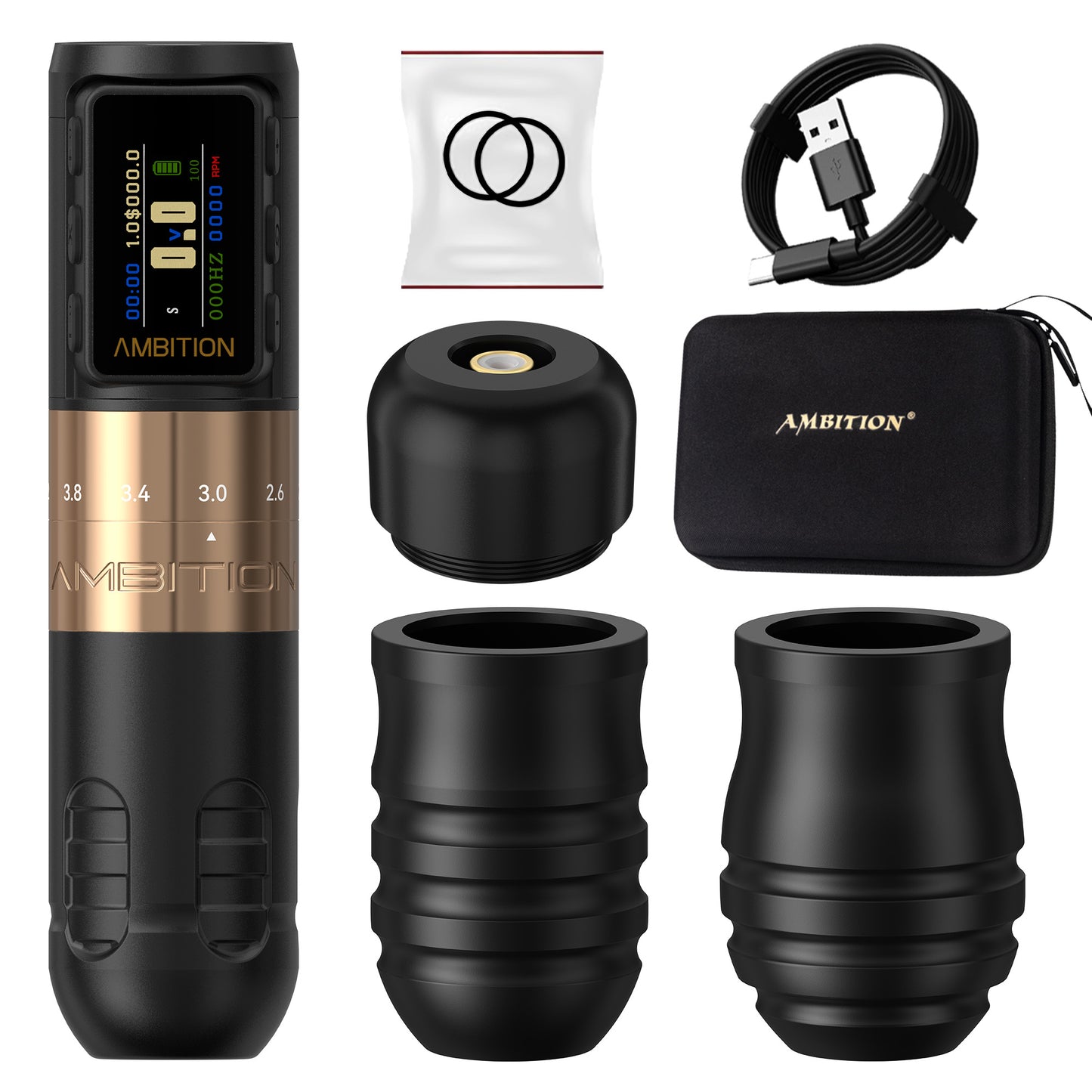 Ambition Paco 2 Tattoo Machine 1700mAh