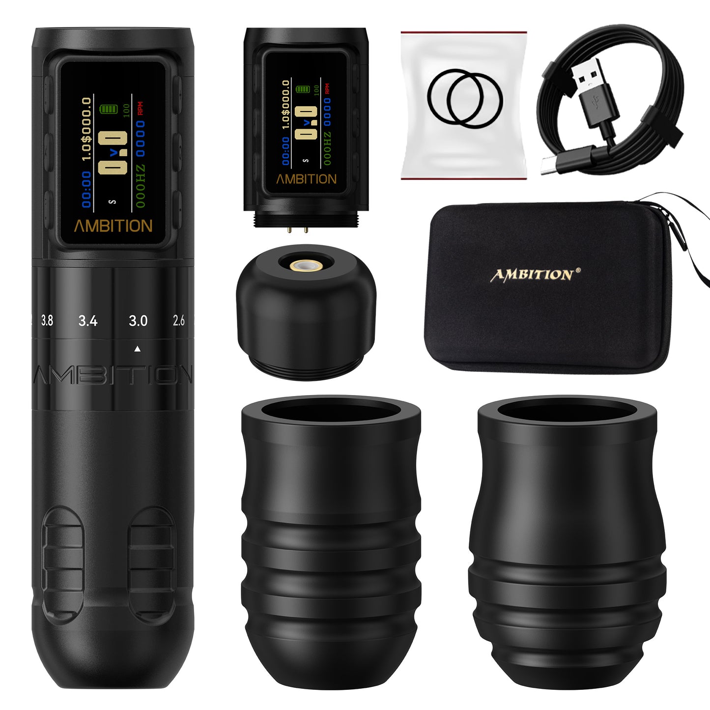 Ambition Paco 2 Tattoo Machine 1700mAh