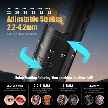 Ambition Paco Max Tattoo Machine 2000mAh