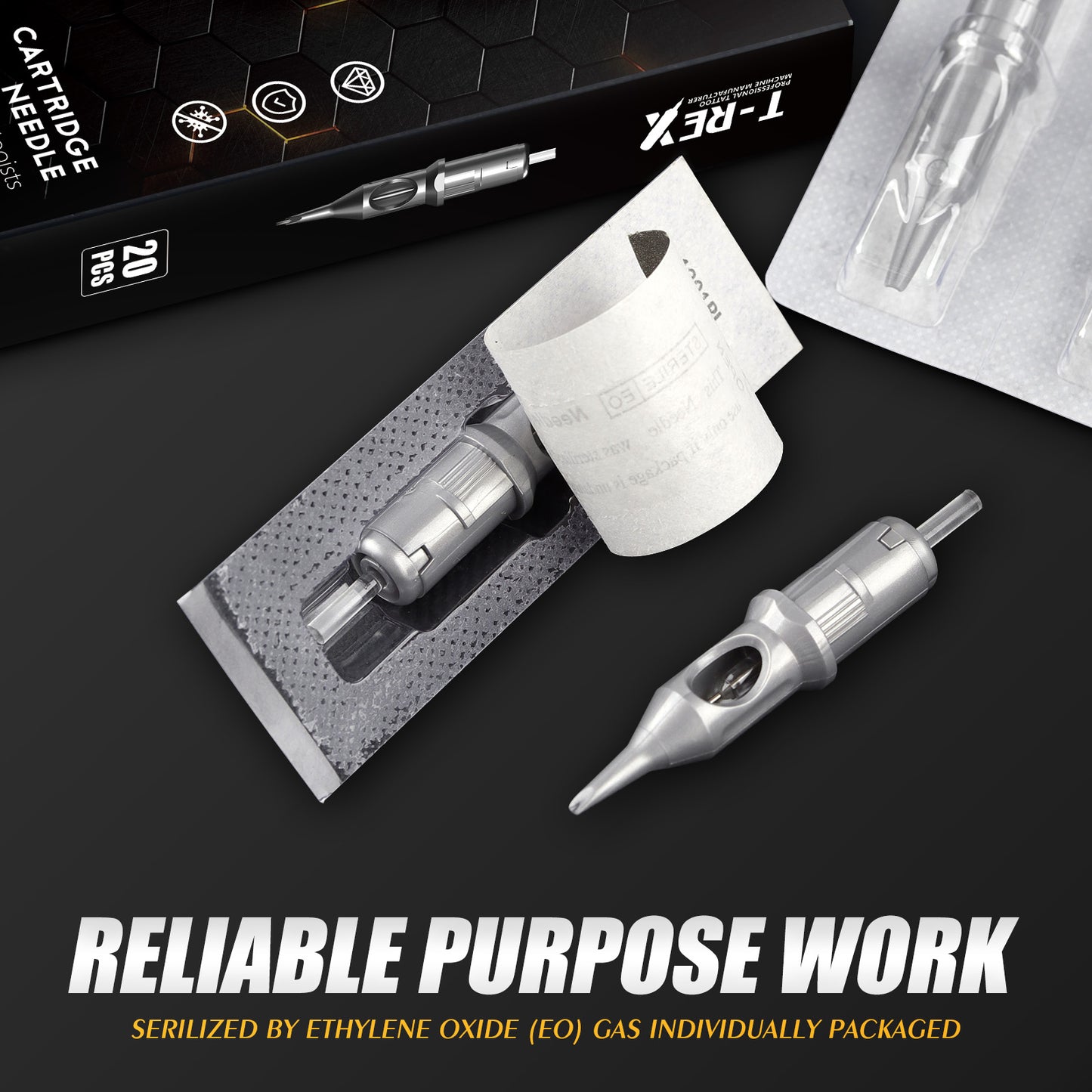 Trex Cartridge Needles 20pcs