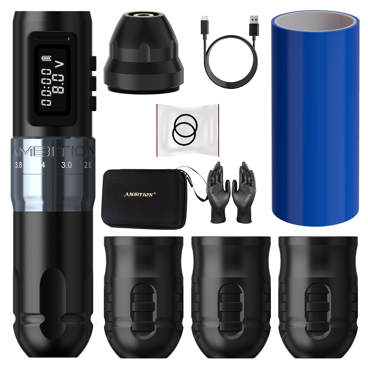 Ambition Mars-U Wireless Tattoo Gun 1800mAh