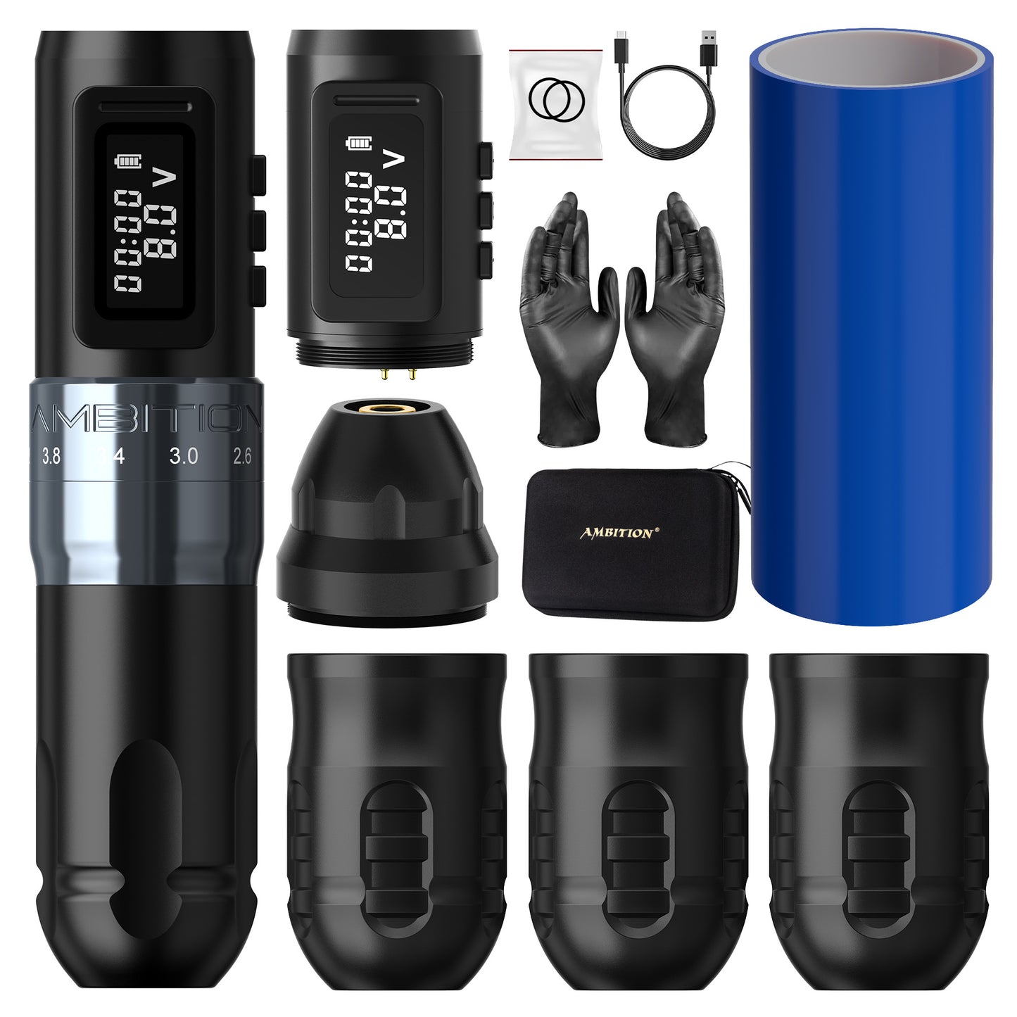 Ambition Mars-U Wireless Tattoo Gun 1800mAh